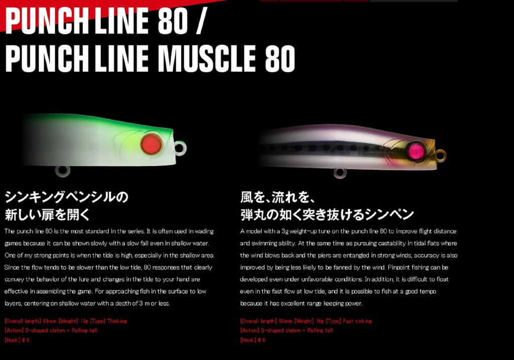 Apia Punch Line 80 Тонущая приманка-карандаш 01 (6838)