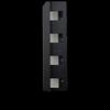Wall-Mounted Seamless Tile Display Rack - Edge-Banding, Perforated, Edge-Trimming, Vertical Locking Stand for Ceramic Floor Tile Samples