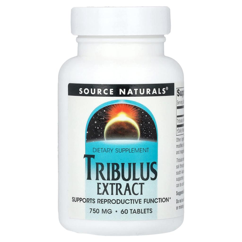 Tribulus Extract, 750Mg, 60 Tablets