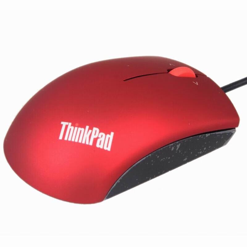 Lenovo Мышь оптическая проводная со светодиодной подсветкой синего цвета