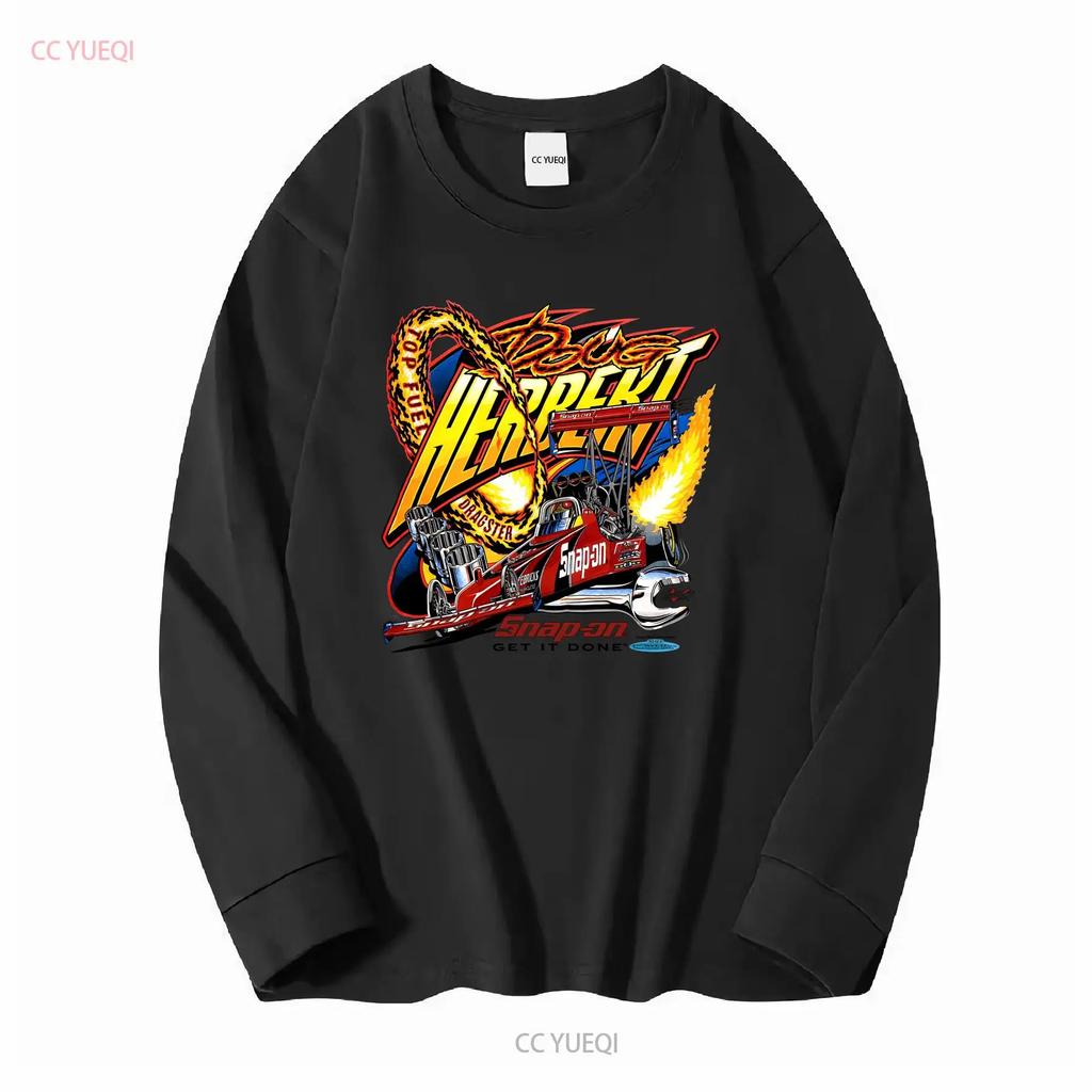 Винтажная футболка Snap On Doug Herbert Top Fuel Dragster Редкая 2006 года винтаж Постиранная уличная одежда Топ для повседневной носки Растянутый
