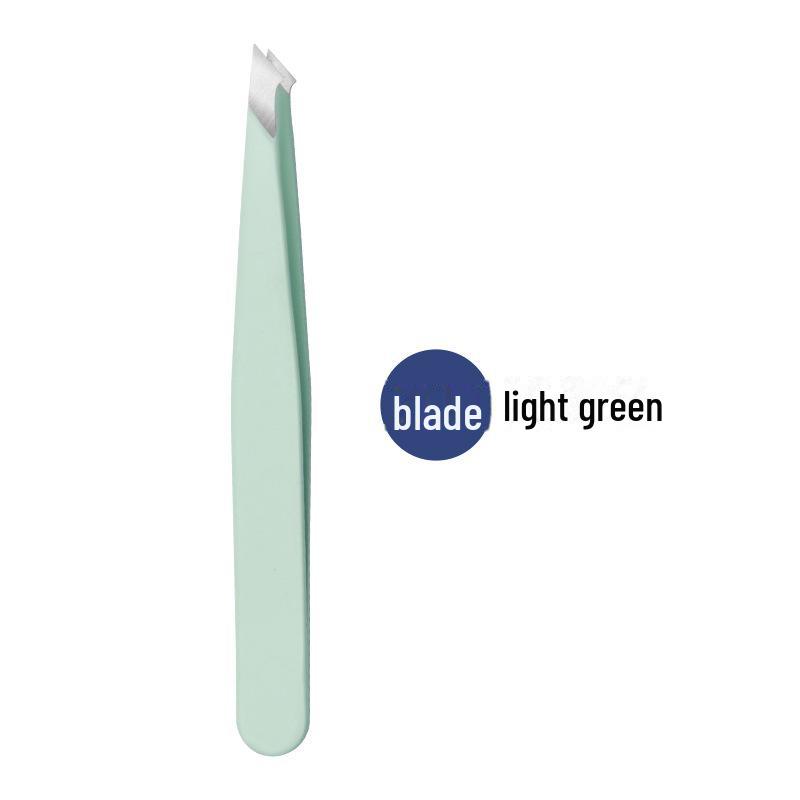 Пинцет для бровей из нержавеющей стали толщиной 1,2 мм со скошенной кромкой для точного удаления волос