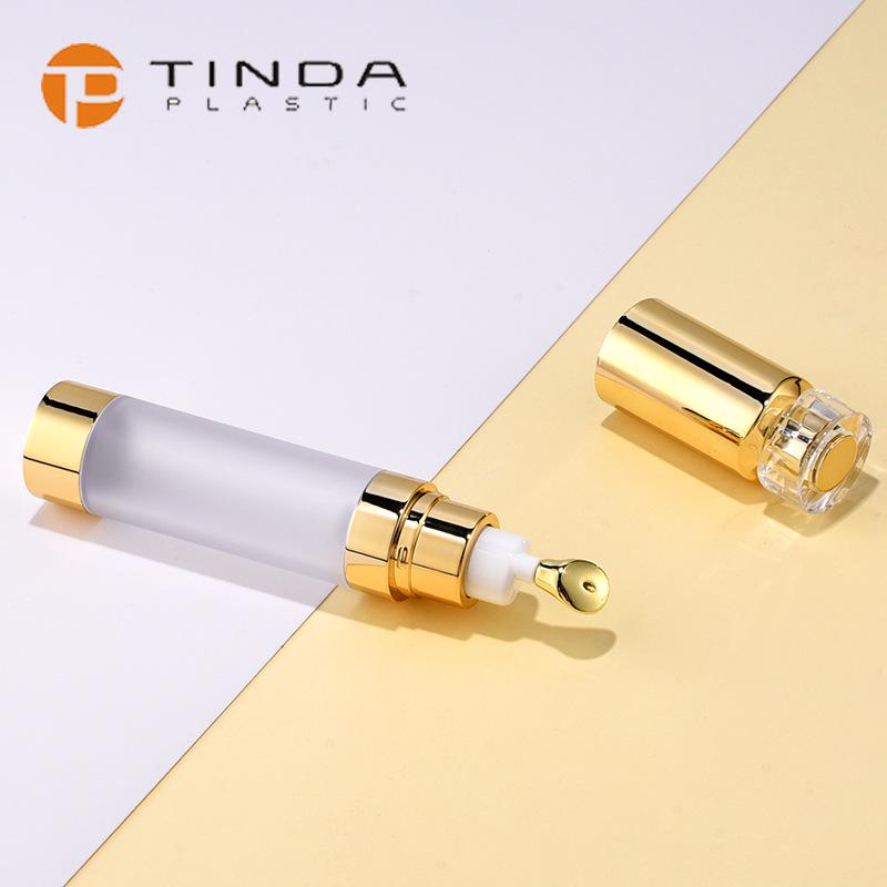 Флакон крема для век и лосьона-эссенции объемом 20 мл с 15-головочным массажным аппликатором