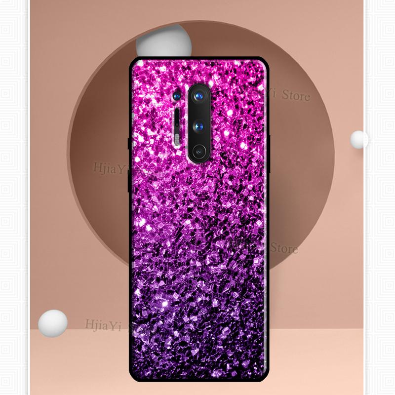 Аква-синий радужный блестящий чехол для телефона Realme 6 7 8 Pro 8i GT Neo 2 Master C3 C21 OnePlus 9 Pro 9R 8T Nord2 Cover