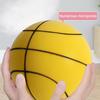 Бесшумный баскетбольный мяч в помещении Высокий отскок Низкий уровень шума Обучение ведению мяча для детей Без покрытия Пена высокой плотности для занятий спортом Надувной мяч для малышей