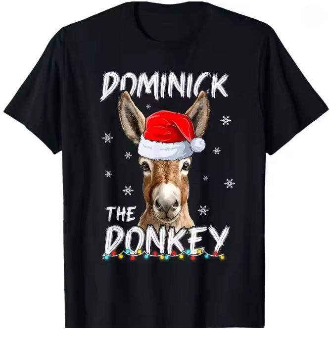 Naughty Xmas Ornaments Kamasutra Adult Humor Christmas High-quality Pure Cotton Men's Short-sleeved T-shirt Casual Loose Top