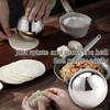 10cm Circular Rolling Ball Smooth Dough Roller Rolling Dough Ball  for Baking Pizza Pastry