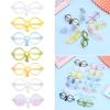 Lovely Candy Color For Blythe Miniature Doll Glasses Toys Eyewear Plush Doll Clear Lens Eyeglasses