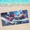 Game S-Street-F-Fighter Big Microfiber Beach Towels Quick Dry Towel Sand Beach Towels Pool Towel for Travel Swim Pool Yoga