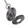 Classical Quartz Analog Alloy Pocket Watch Necklace Pendant with Chain