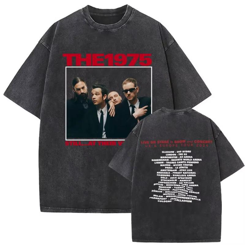 Washed Vintage The about You Print Tshirt Being Funny in A Foreign Language Album Tshirt Unisex Women Hip Hop Casual T Shirt