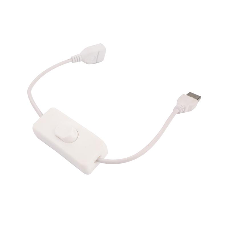 USB-кабель папа-мама с переключателем Вкл/Выкл, удлинитель, управление лампой