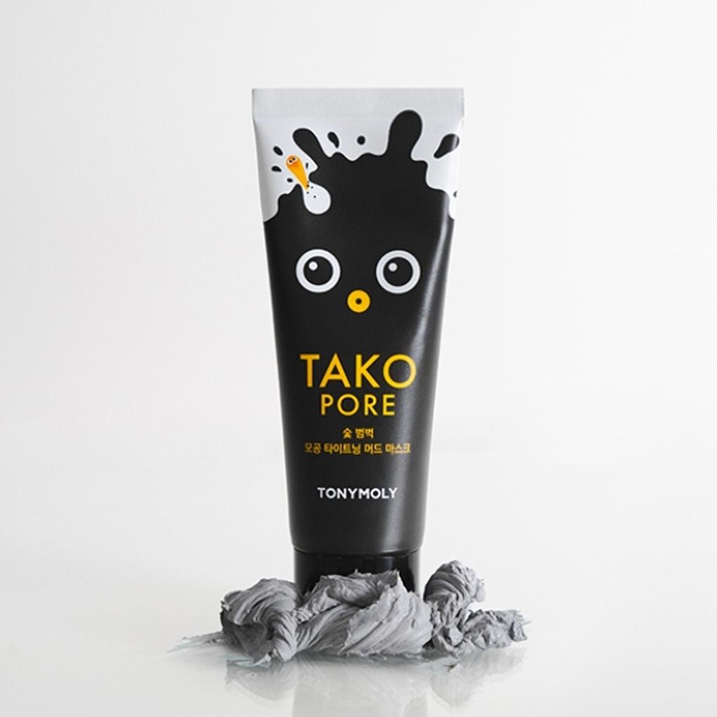 Tony Moly Tacopore Угольная Глиняная Маска для Сужения Пор