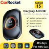 CarRocket 5.0 Беспроводной Адаптер Беспроводной CarPlay Android Auto Блок Для Штатных Автомобилей Plug and Play WiFi Bluetooth Автоматическое Подключение