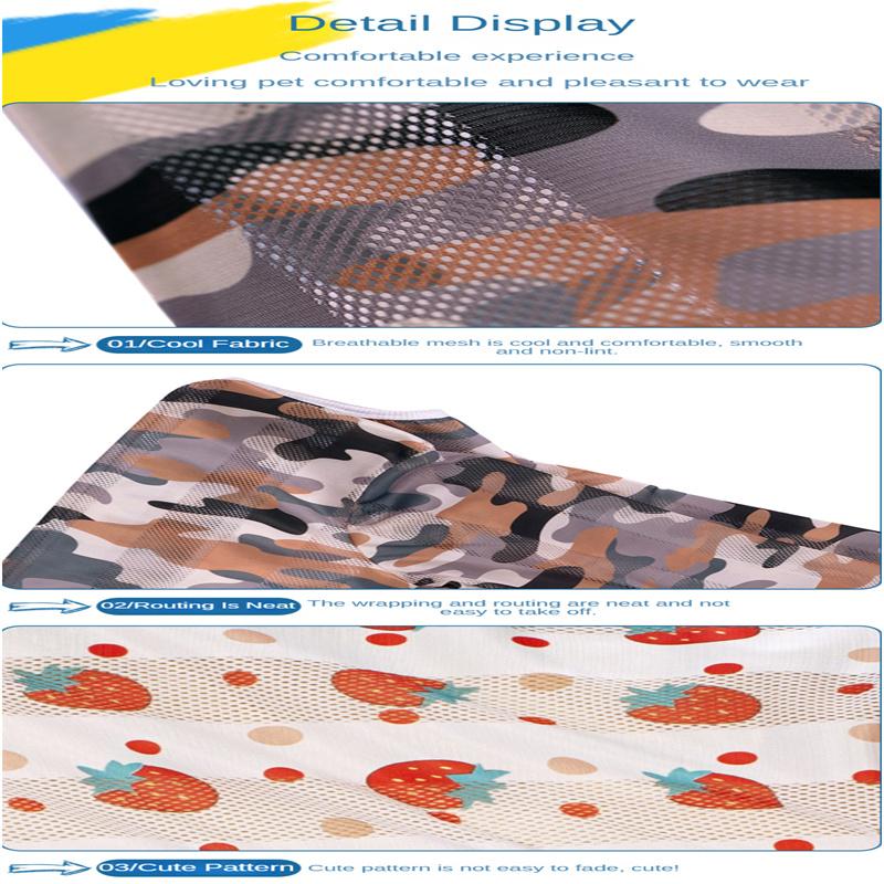 Одежда для больших собак, тонкий лабрадор, средние и крупные собаки, весенняя и летняя одежда, одежда для четвероногих собак от выпадения шерсти