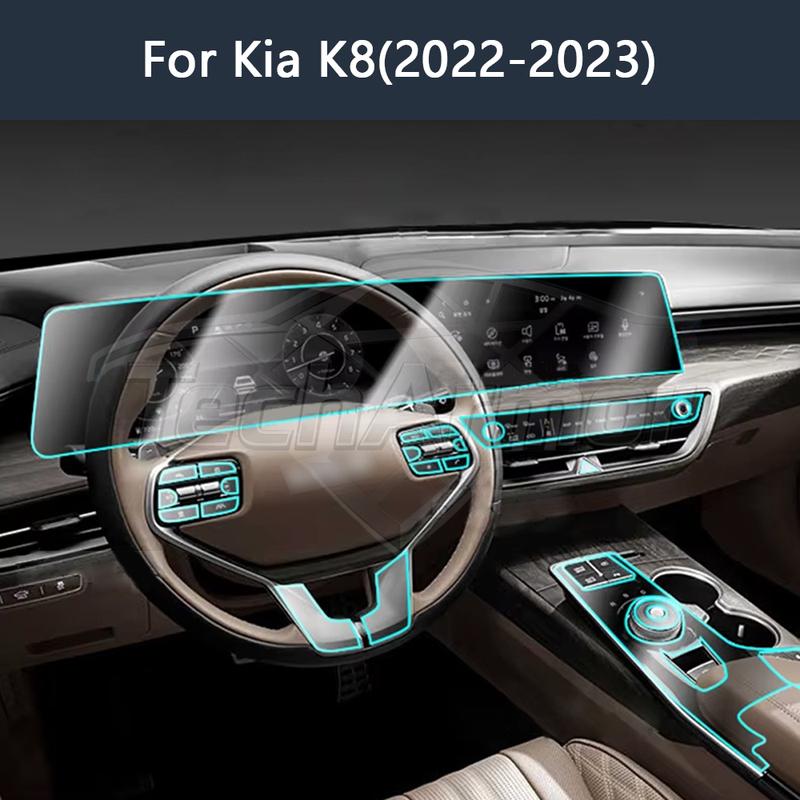 Защитная пленка из ТПУ для интерьера автомобиля, защита от царапин для Kia K8 - Прозрачные защитные наклейки от разрывов, аксессуары