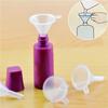 10PCS Plastic Mini Funnels for Filling Small Samples of Perfume Liquid Emulsion
