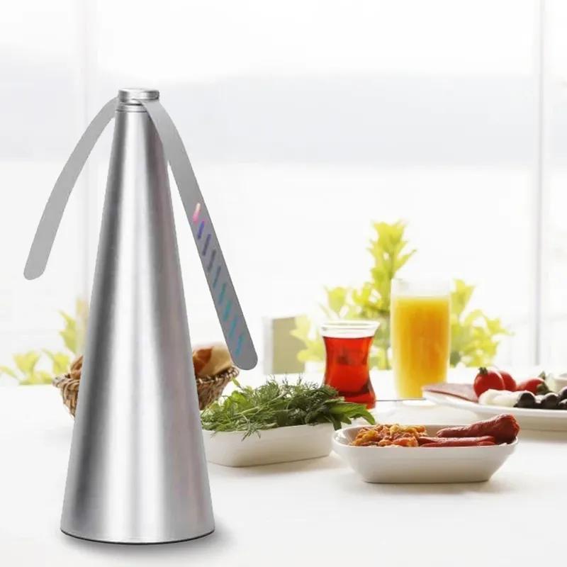 Вентилятор от комаров USB или AA с питанием от батареек Отпугиватель мух Настольный вентилятор Портативный Борьба с вредителями для кемпинга, пикника, вечеринки