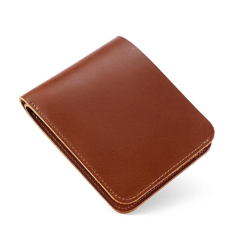Leather Wallet Men's Leather Horizontal Wallet Men's Dollar Wallet