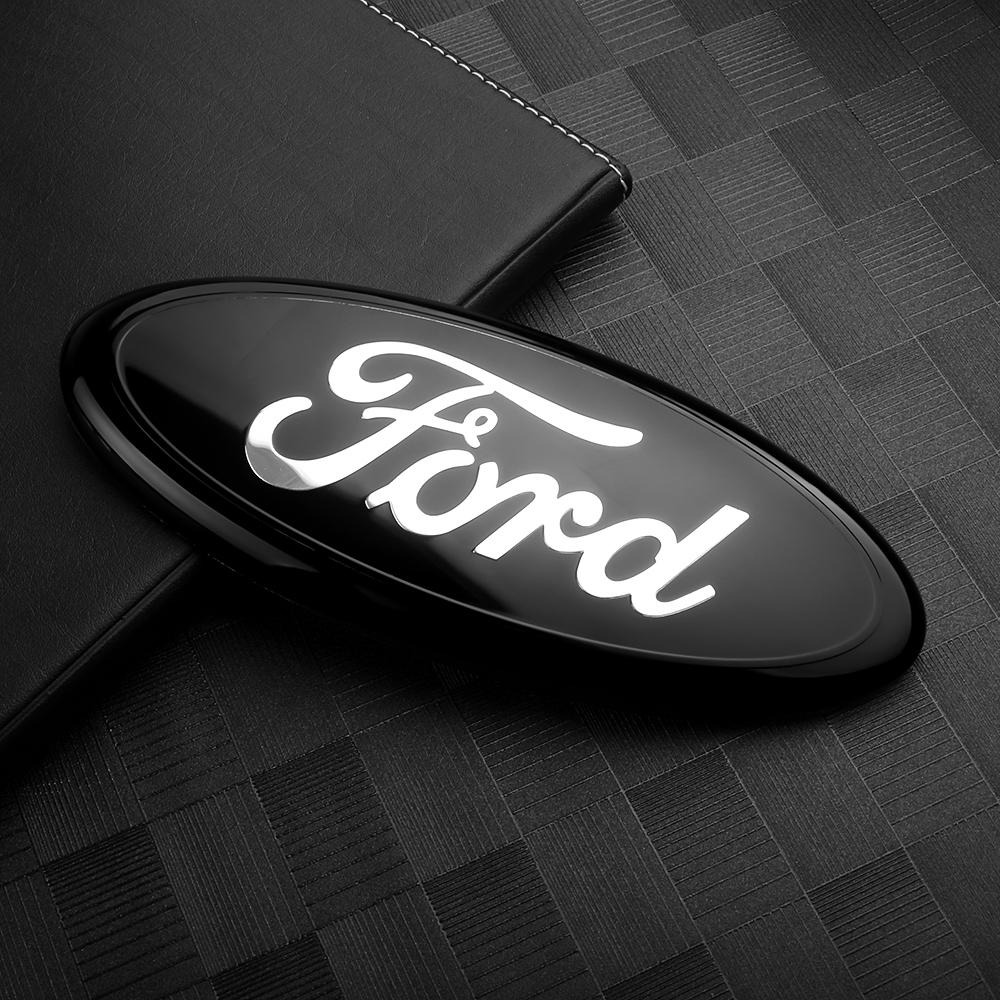 Original Replacement Car Front Grille Badge Trunk Cover Sticker For Ford Ranger Focus2 3 Mondeo C-Max Mustang Fiesta Kuga Escape