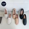 Женские мокасины Весна Новые британские туфли Лолита на низком каблуке Мэри Джейн униформа обувь для отдыха повседневные поездки на работу вулканизированная обувь