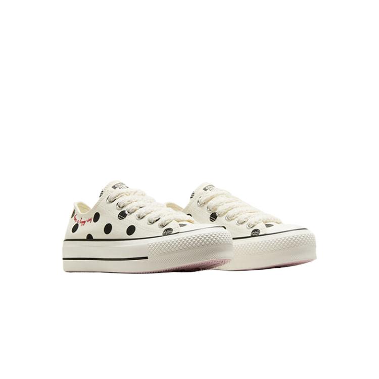 Кеды Converse Chuck Taylor All Star Wmns на платформе Low 'Polka Dots' Женские A10689C