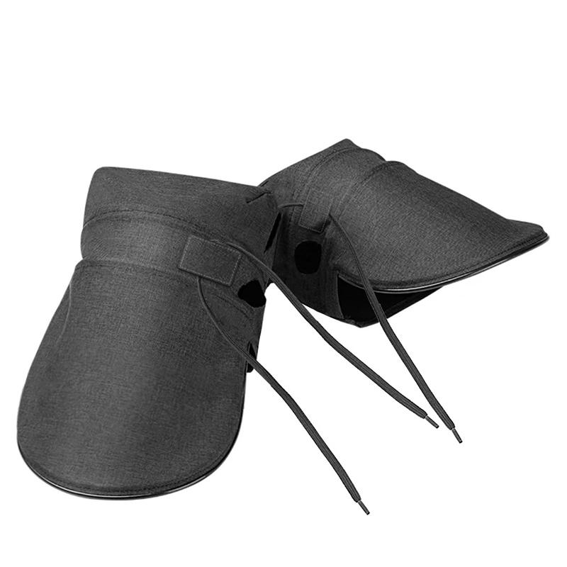 Motorcycle Gloves Handlebar Cover Waterproof Windproof UV Shield Non Slip Grip for Scooter E Bike Summer Riding Elastic Cuff