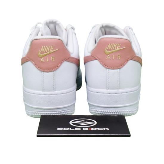 Nike Air Force 1 '07 Essential Low Белые Розово-коричневые Ж - CZ0270-103