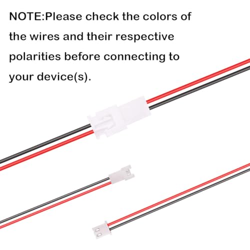 GTIWUNG 30 пар JST2.54 разъем мужской и женский 2,54 мм штекерный разъем 2-контактный клеммный соединитель проводной соединительный провод