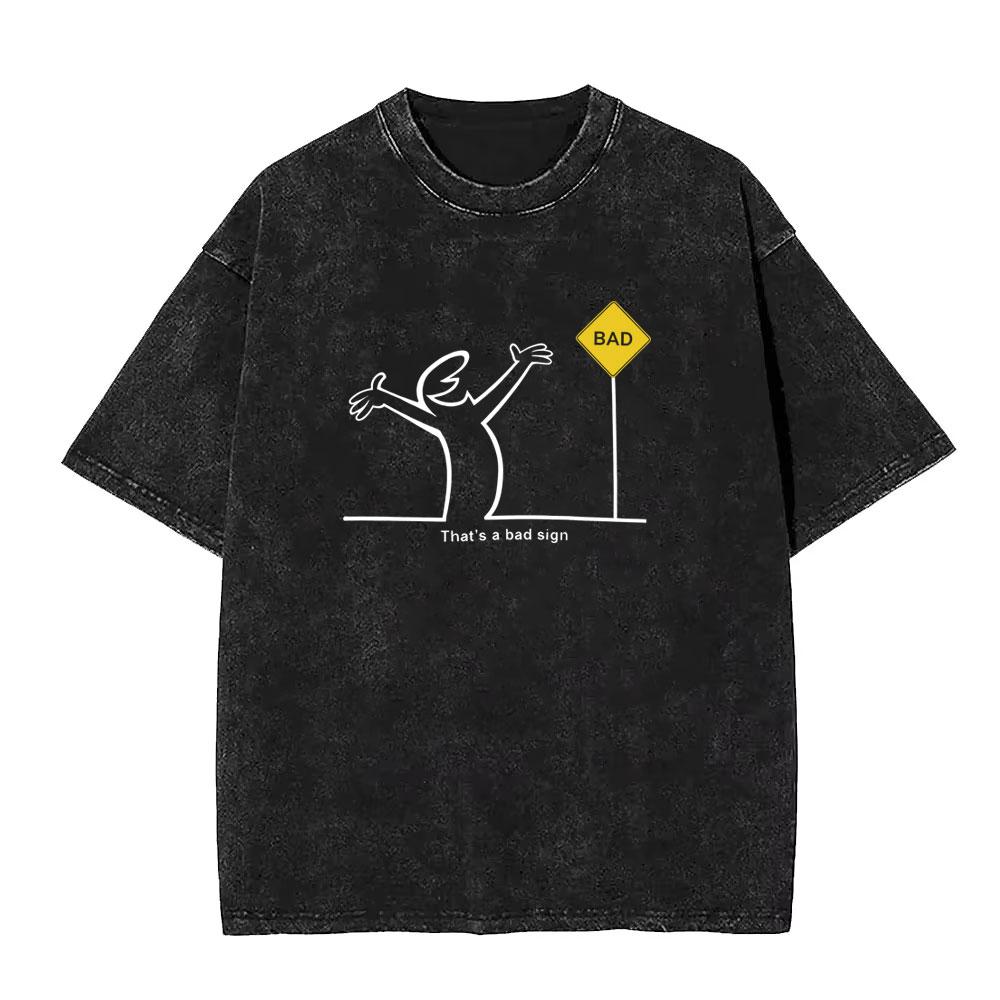 Washed Vintage Osvaldo Cavandoli La Linea Rainbow Gradient Graphic T Shirt Men Women Casual Funny Oversized Short Sleeve Tshirt