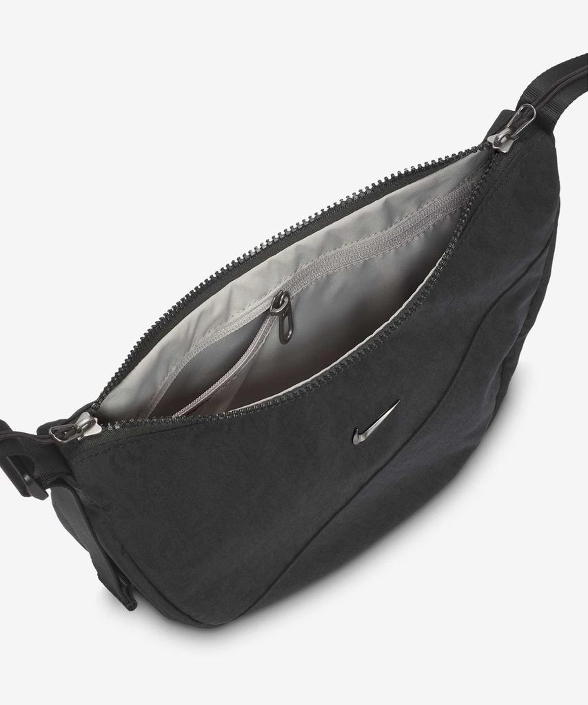 Nike Сумка через плечо Aura Crescent (4L) - черный:Оружейный металл / Hq4370-013