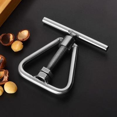 Многофункциональная ручная открывалка для гаек, крекер, кухонный инструмент из грецкого ореха, стальная шелушащая гайка, аксессуары из макадамии