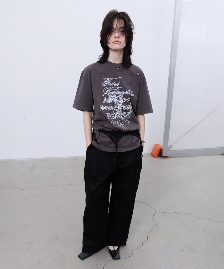 LCDC™ Distressed Oversized T-Shirt (Grey)