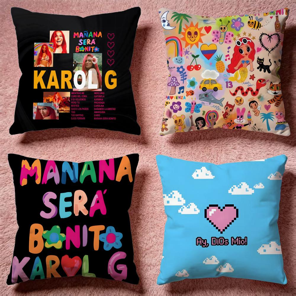 Trending GG KAROL Ged Cushion Cover Premium SkinFriendly Pillow Case MultiPurpose for Home Office Travel