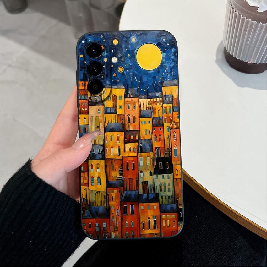 Чехол для телефона Samsung Galaxy A57 A37 A27 5G Веселые Дизайны Полное Покрытие Бампер для Samsung A 27 Мягкий Гладкий Корпус
