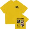 Футболки унисекс с принтом рэпера Kidd Keo Bando Boyz Tour, женская модная уличная футболка Y2K, повседневная хлопковая футболка высокого качества, оверсайз, уютная