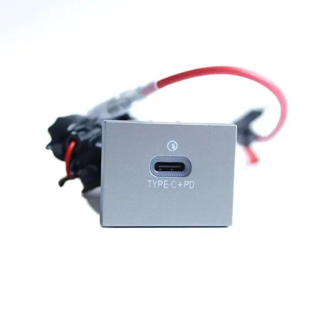 Быстрая автомобильная зарядная розетка 12 В/24 В QC3.0 USB PD Type C, зарядная розетка, адаптер питания для Ford Focus 2 2004-2011 mk2, аксессуары