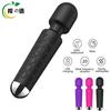 20 Modes Strong Vibration Mini Vibrator USB Charging AV Stick Rod Massager Clitoris G-Spot Vibrators Sex Toy For Women Adults 18