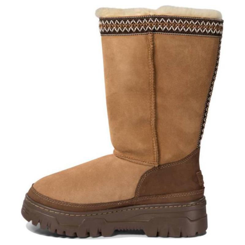 UGG Классические высокие ботинки TrailGazer Каштановые Женские кроссовки 1158323-CHE