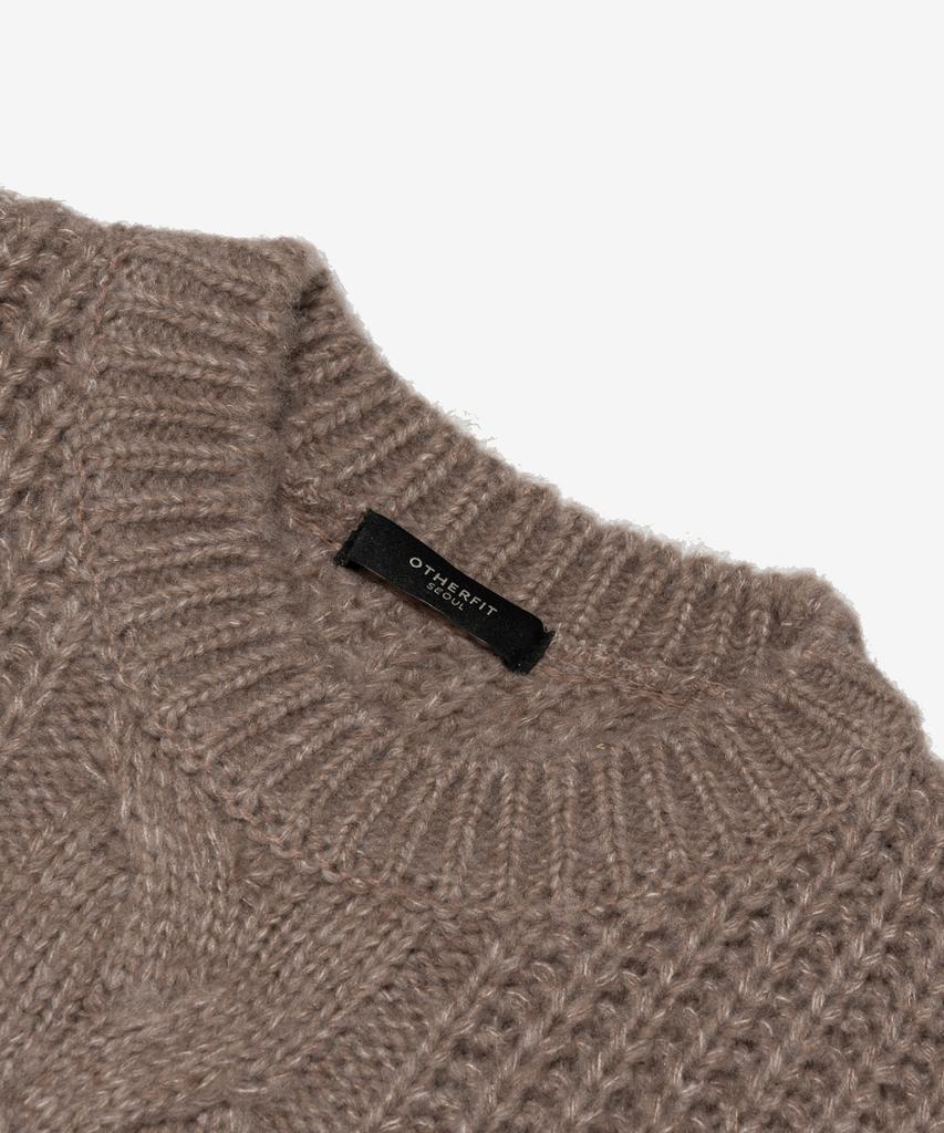 OTHERFITS Cable Pullover Knit (Beige)