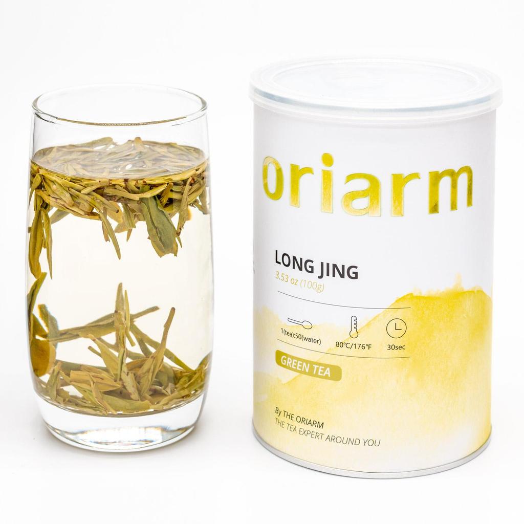 Long Jing Green Tea Yuqian 1st Grade Tin 100g