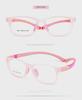 Детская сверхлегкая силиконовая оправа для очков для близорукости 9017ET - материал TR, маленькая оправа для мальчиков и девочек
