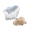 Lovely Dessert Baking Mold Cute Animal Shape Clear Puddings Mould  Desktop Decoration