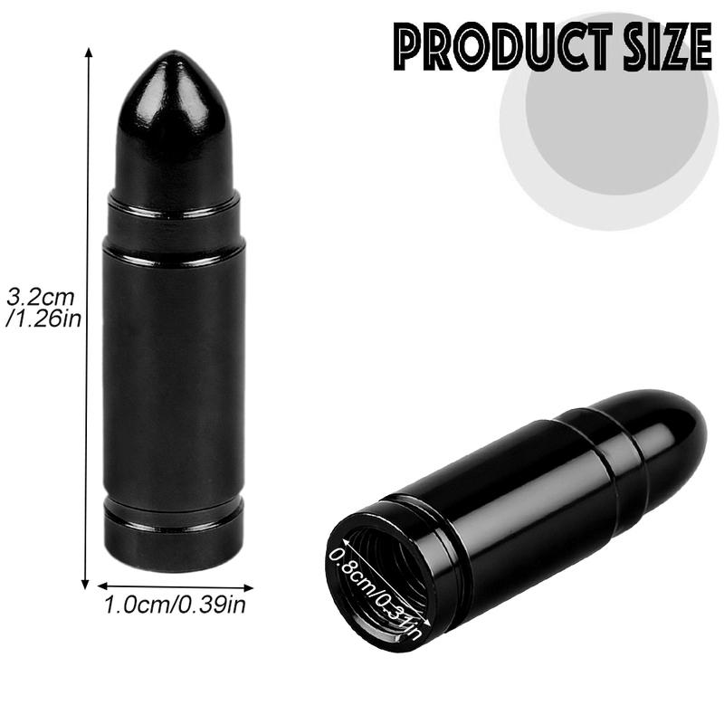 4PCS Tire Valve Stem Caps, Corrosion Resistant, Universal Stem Covers for Cars Trucks Motorcycles SUVs and Bikes