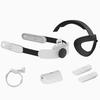 6000mAh VR Glasses Headband Adjustable Head Strap for Meta Quest2/Quest3/Quest3S Sponge Headwear Rechargeable Batteries