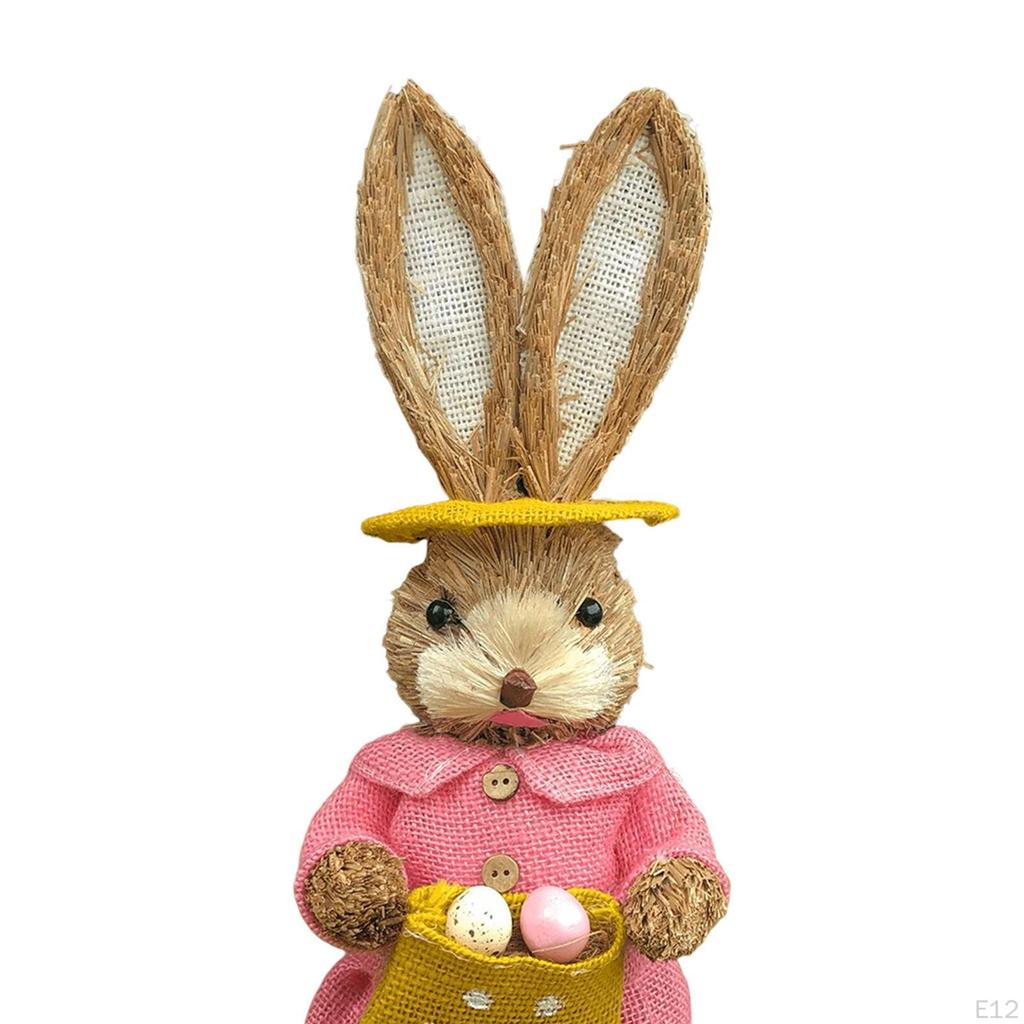 Фигурка Кролик Статуэтка Животное Скульптура для Сада Офиса Украшение Вечеринки