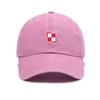 Simple and versatile retro old printed washed soft top sunshade baseball cap Unisex baseball cap