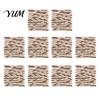 Decorative Adhesive Wall Sheets 3D Gel Faux Mosaic Stickers, Easy Peel & Stick Backsplash Tile Installation Stickers Vintage Brick Wallpaper