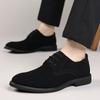 Fashion High Quality Mens Business Dress Shoes British Style Men Leather Dress Oxfords Shoe New Trend Pu Leather Men's Walking Shoes