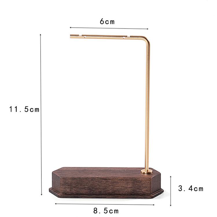 Factory Metal Wood Jewelry Display Stand Necklace Earring Jewelry Display Props Holder